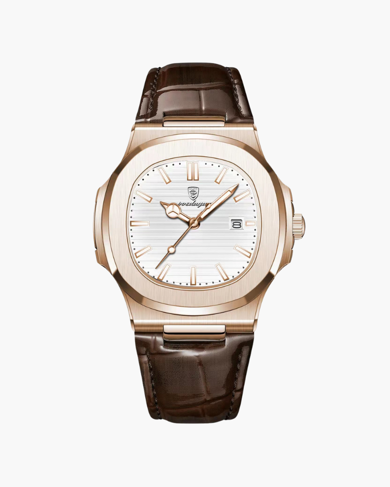 Lisbon Lederuhr für Herren – Klassisch, Maskulin & Zeitlos 5