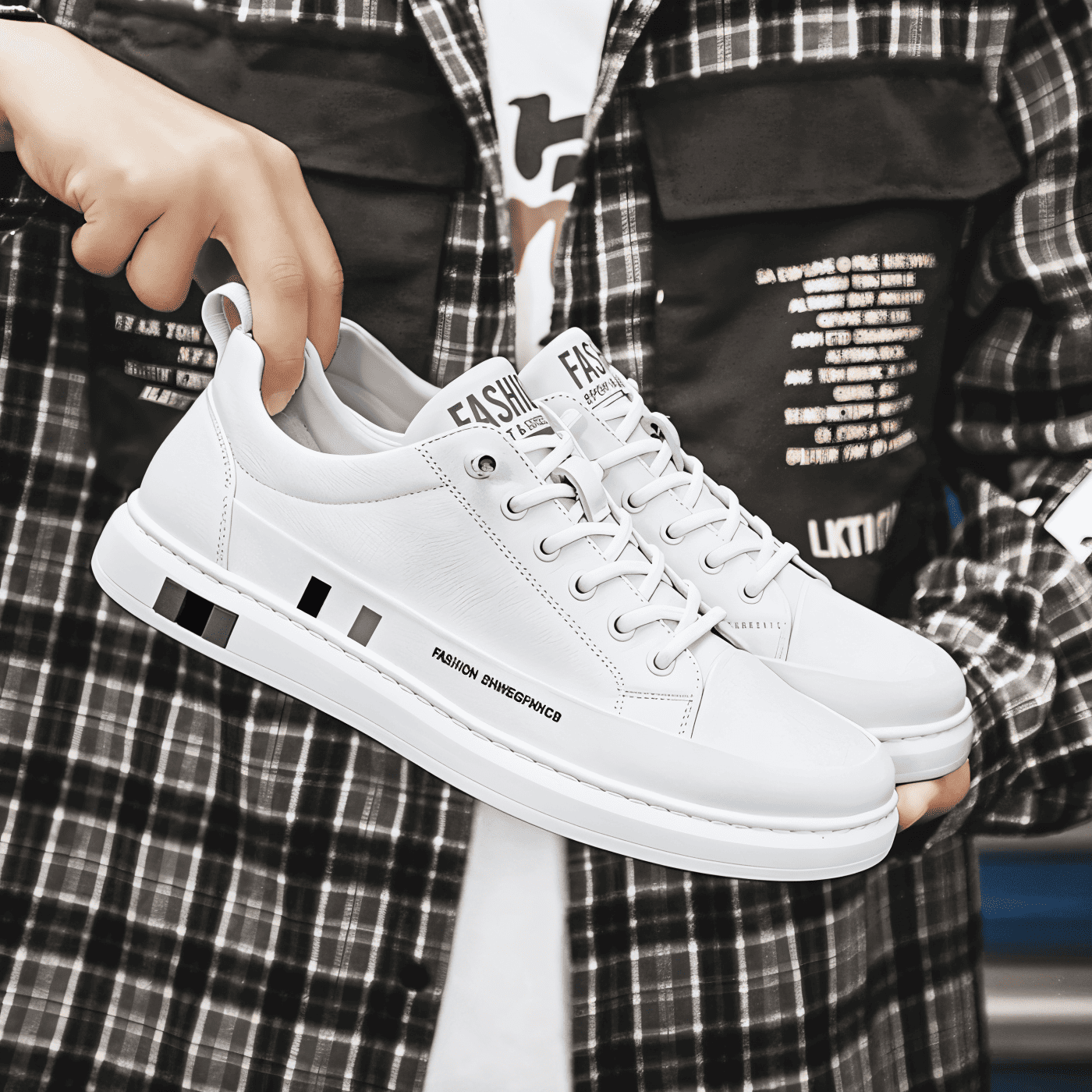 Valtieri Elegante Sneaker aus echtem Leder 3