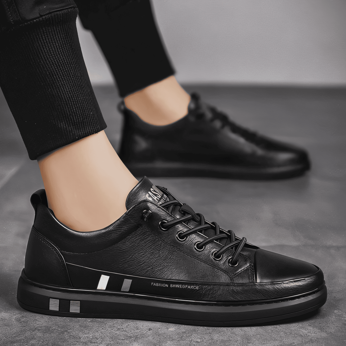 Valtieri Elegante Sneaker aus echtem Leder 6